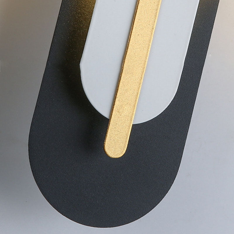 Gold Foil Texture Acrylic Wall Lamp