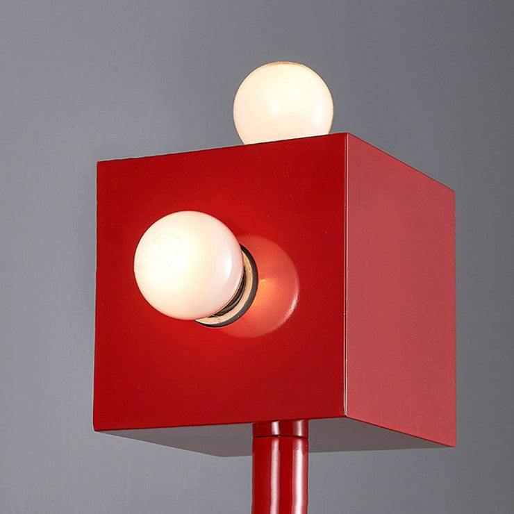 Iron Square Dining Room 3-Light Wall Lamp