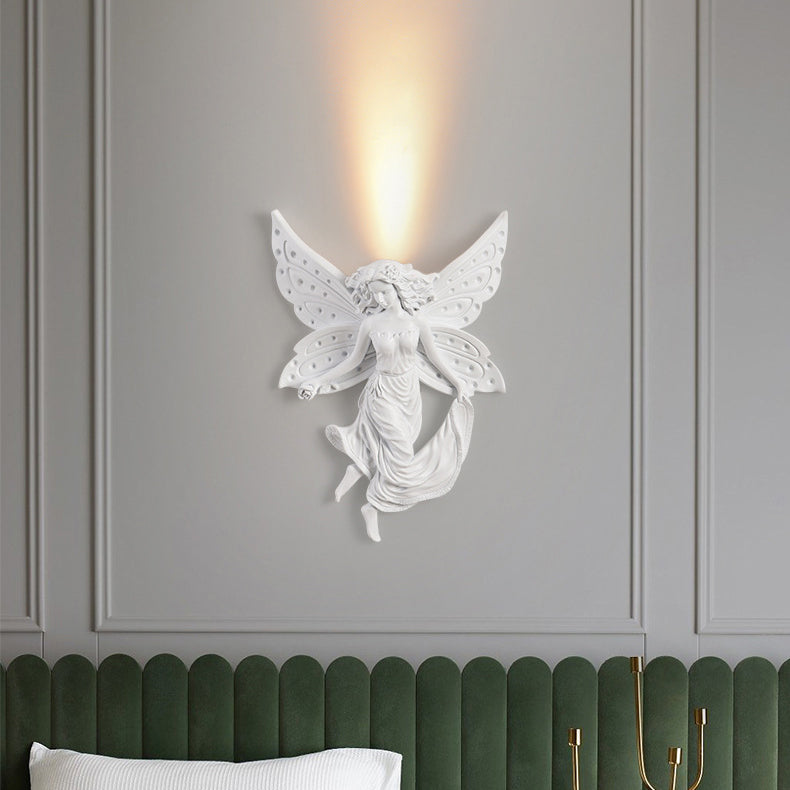Angel Resin Design Living Wall Lamp
