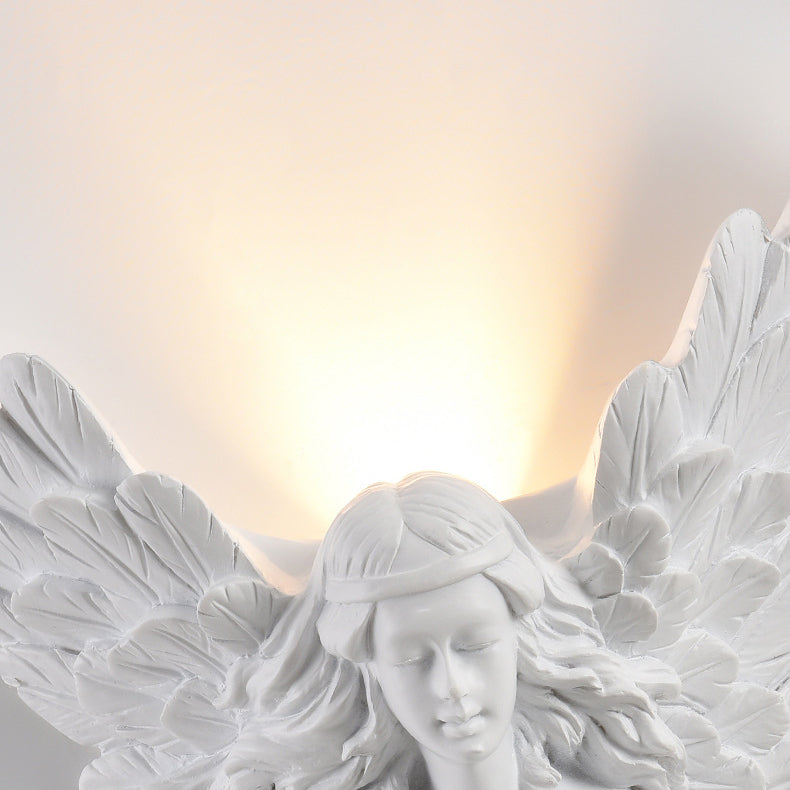 Angel Resin Design Living Wall Lamp