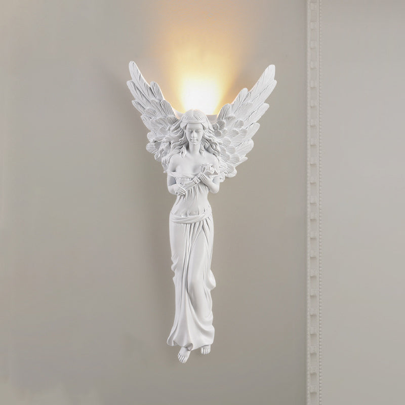 Angel Resin Design Living Wall Lamp