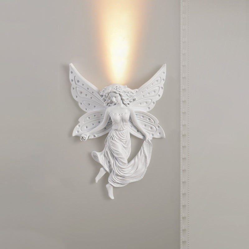 Angel Resin Design Living Wall Lamp