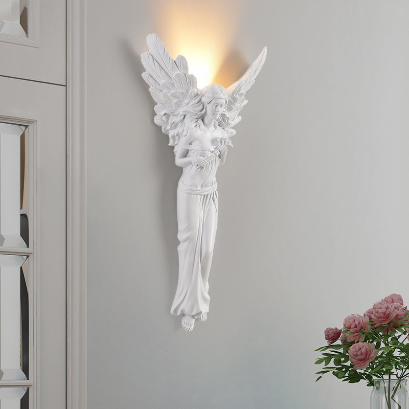 Angel Resin Design Living Wall Lamp