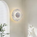 Stainless Steel Resin Carved Wall Lamp
