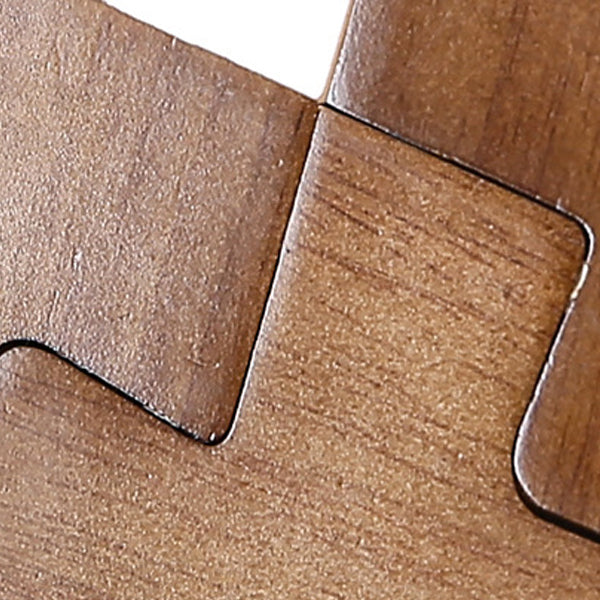 Solid Wood Acrylic Block Wall Lamp