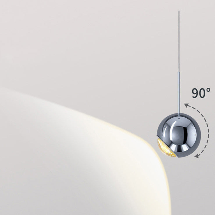 Iron Aluminum Globe Ball Wall Lamp