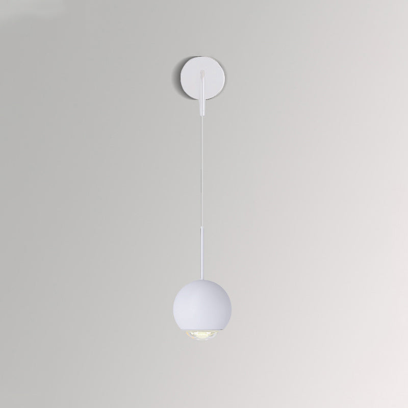 Iron Aluminum Globe Ball Wall Lamp