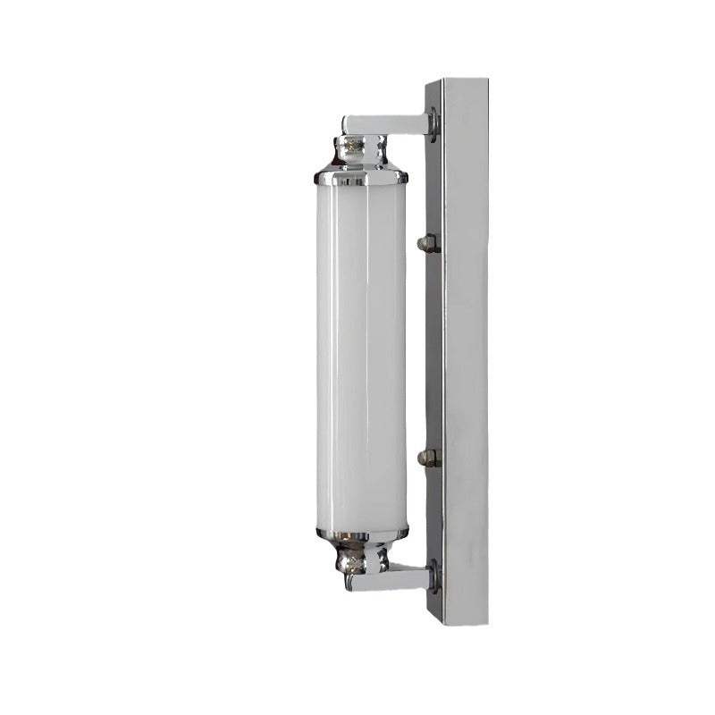 Stainless Steel Glass Column Wall Lamp