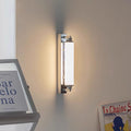 Stainless Steel Glass Column Wall Lamp