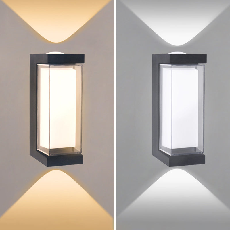 Plastic Column Garden Outdoor Light