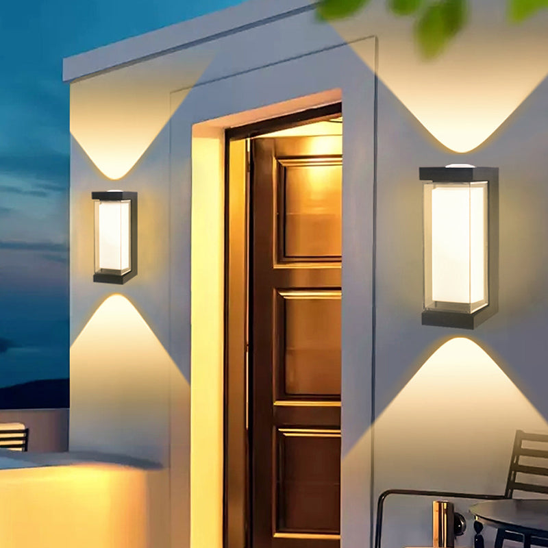 Plastic Column Garden Outdoor Light