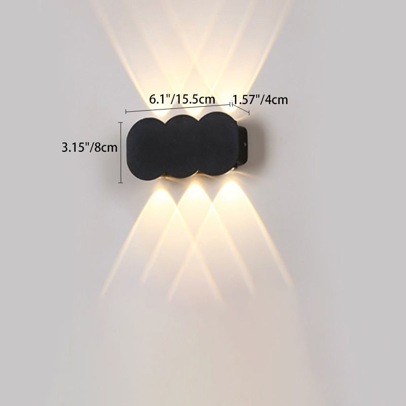 Aluminum Gourd Garden Outdoor Light
