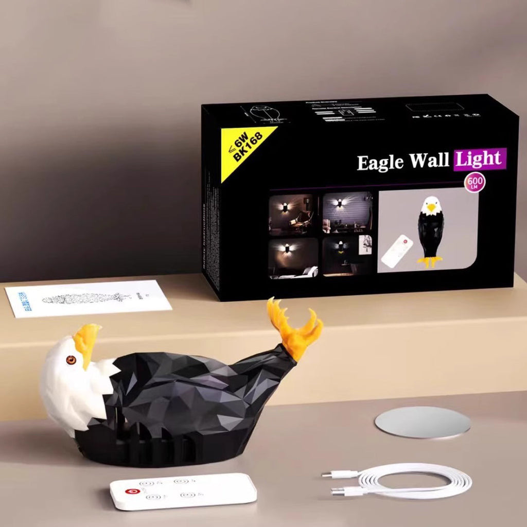 Bald Eagle Projector Rechargeable Wall Lamp