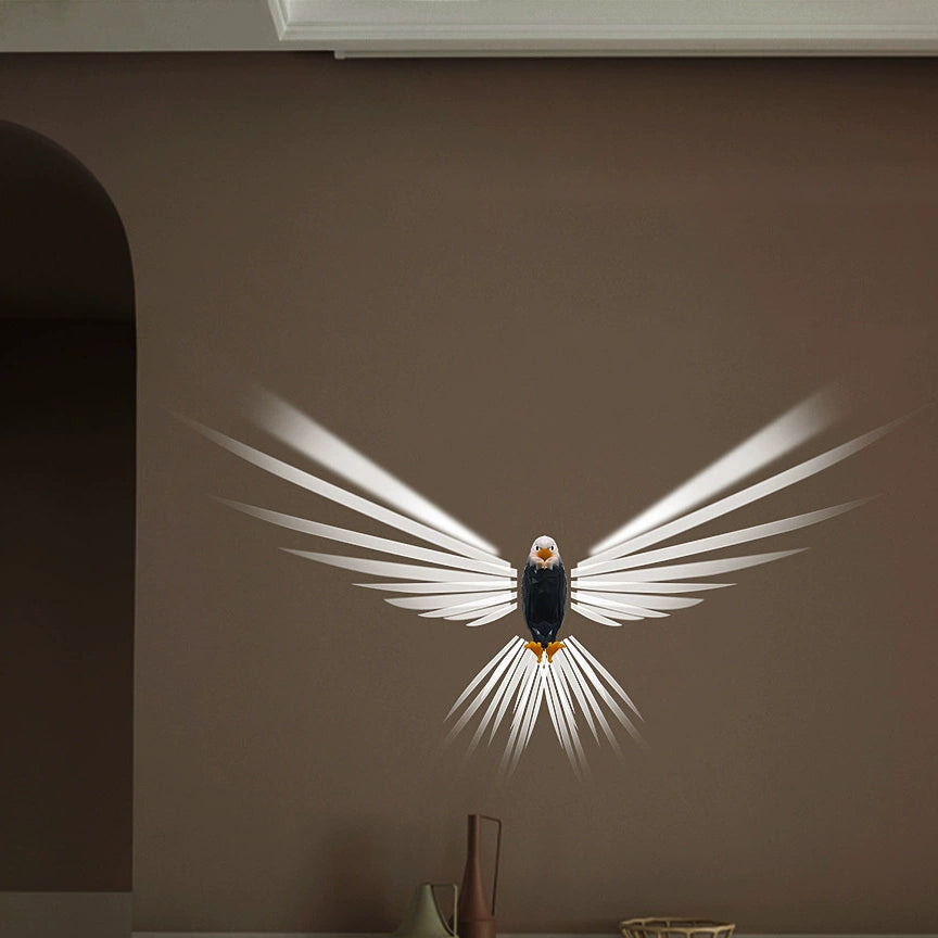 Bald Eagle Projector Rechargeable Wall Lamp