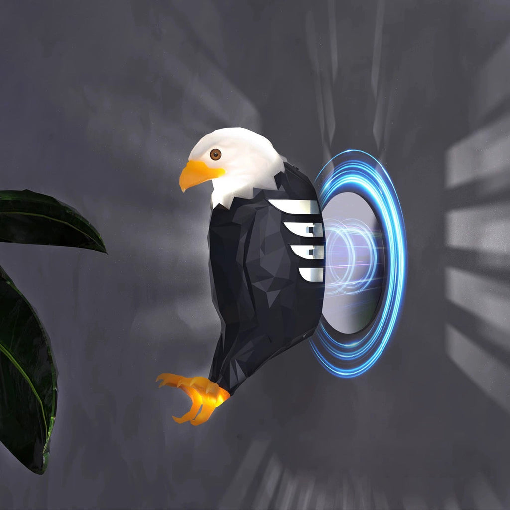 Bald Eagle Projector Rechargeable Wall Lamp