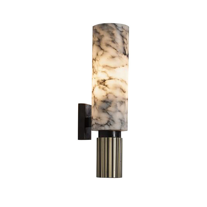 Marble Strip Copper Iron Wall Lamp