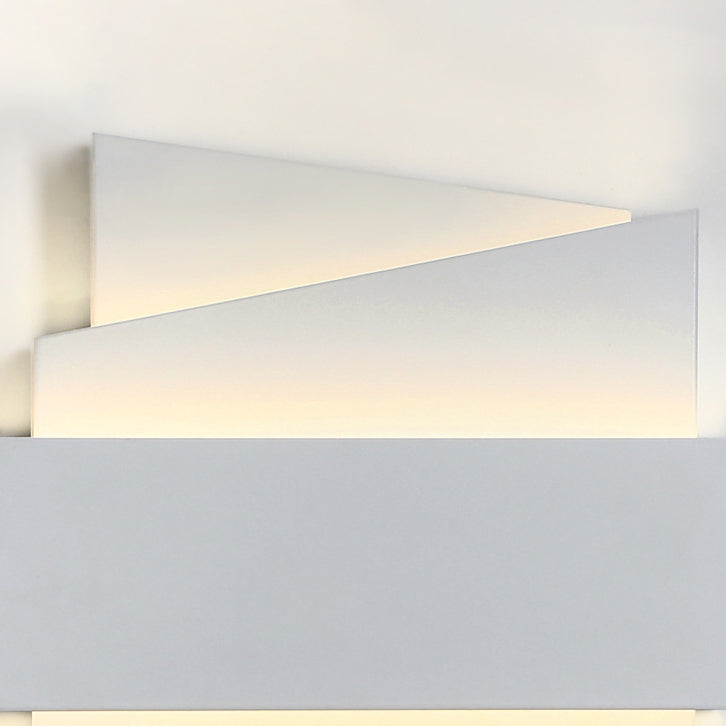 Iron Geometric Irregular Square Wall Lamp