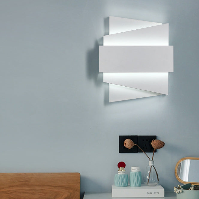 Iron Geometric Irregular Square Wall Lamp