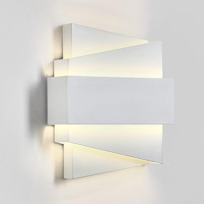 Iron Geometric Irregular Square Wall Lamp