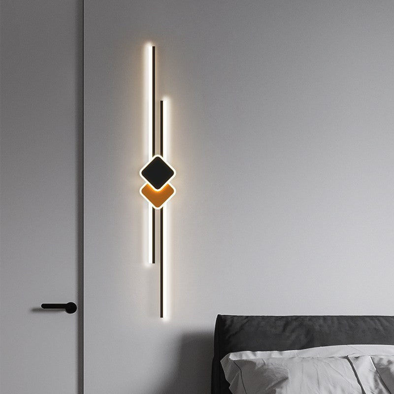 Aluminum Long Strip Linear Wall Lamp