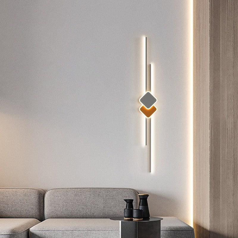 Aluminum Long Strip Linear Wall Lamp