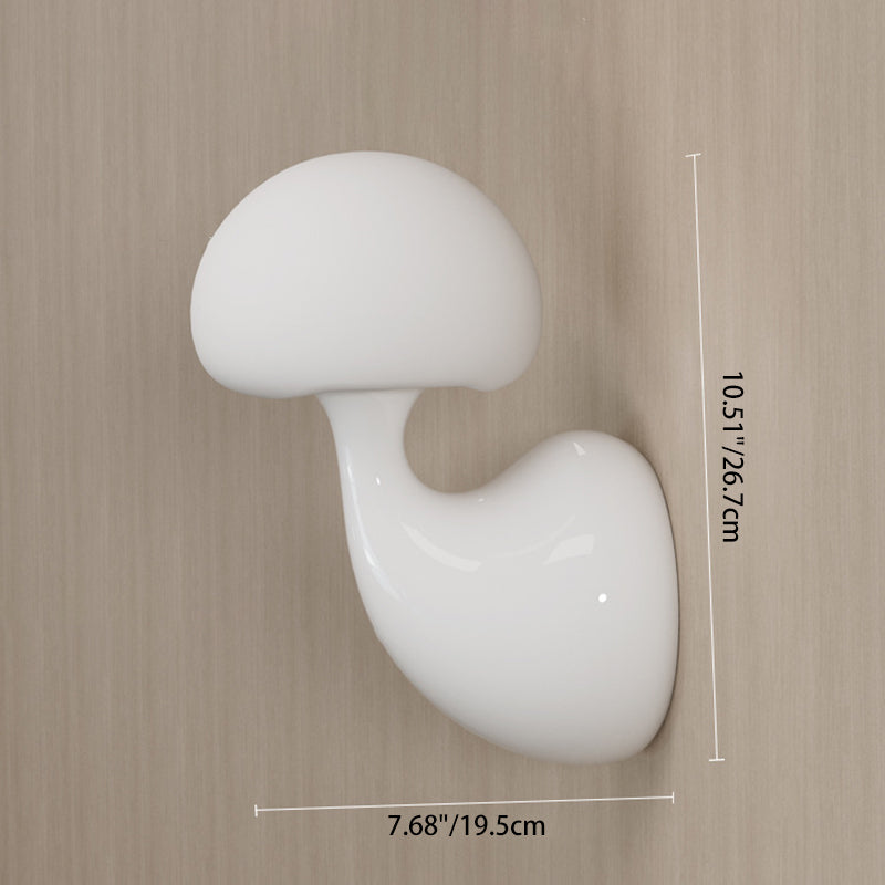 Ceramic Mushroom Dining Room Wall Lamp