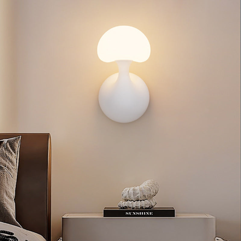Ceramic Mushroom Dining Room Wall Lamp