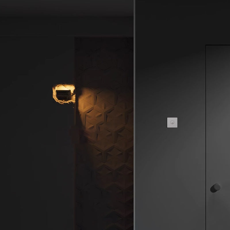 Embedded Plaster Pavilion Human Wall Lamp