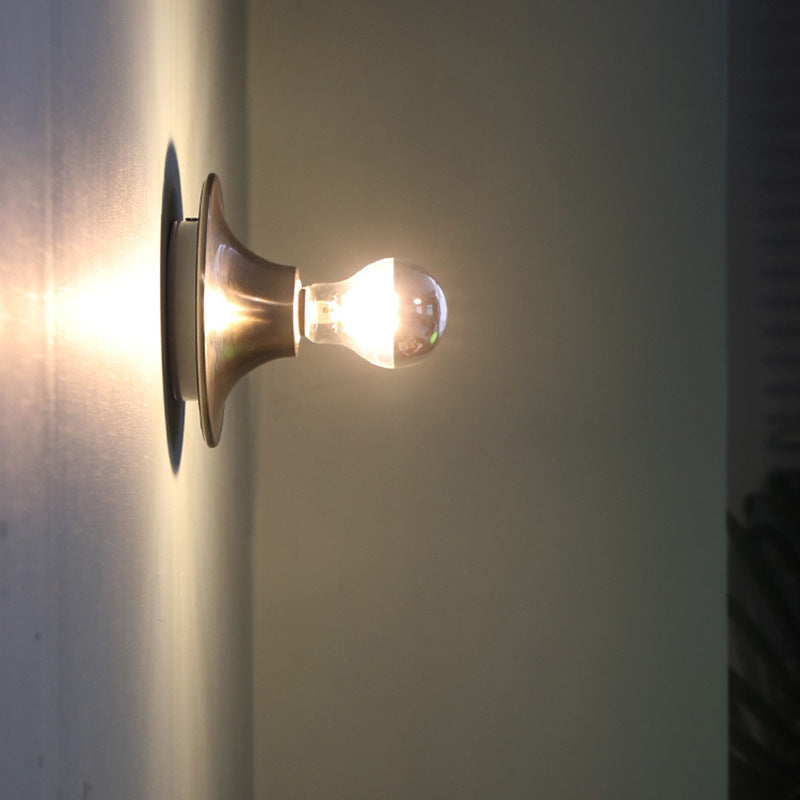Iron Geometric Circle Living Wall Lamp