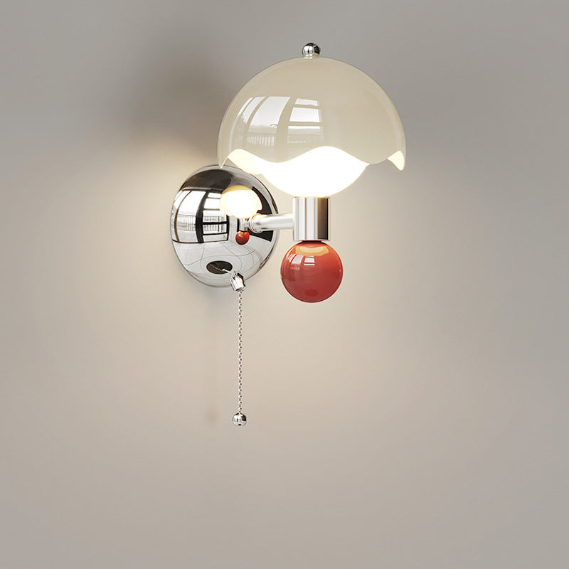 Iron PE Round Ball Wall Lamp