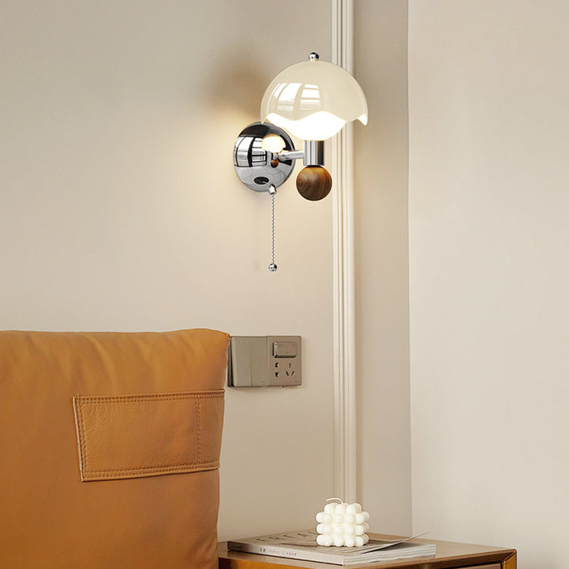 Iron PE Round Ball Wall Lamp