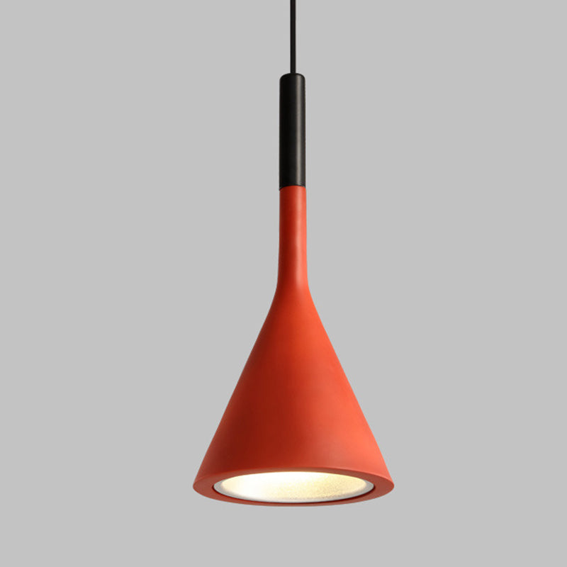 Hardware Resin Conical Living Wall Lamp