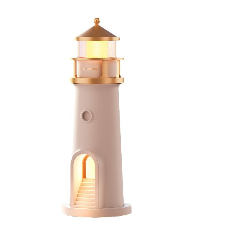 ABS Moonlight Lighthouse Projector Table Lamp