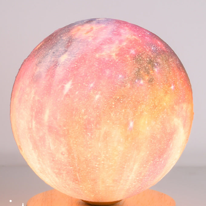Starry Sky Moon PLA Table Lamp