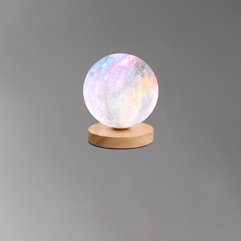 Starry Sky Moon PLA Table Lamp