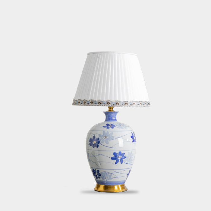 Blue White Porcelain Ceramic Table Lamp