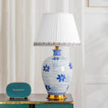 Blue White Porcelain Ceramic Table Lamp