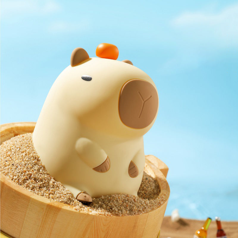 Cartoon Guinea Pig Silicone Table Lamp