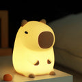 Cartoon Guinea Pig Silicone Table Lamp