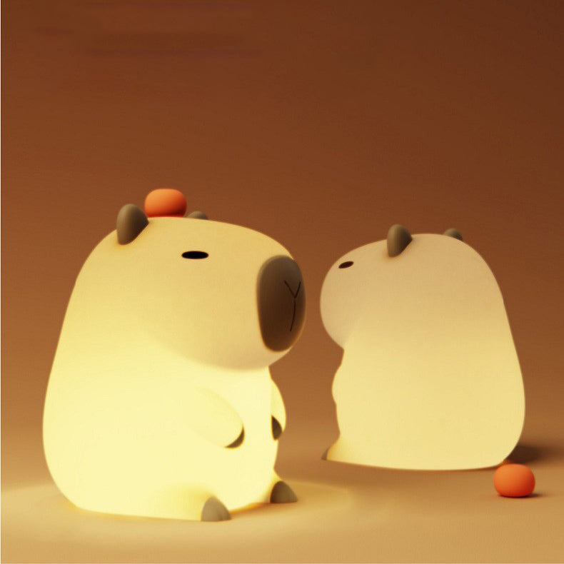 Cartoon Guinea Pig Silicone Table Lamp