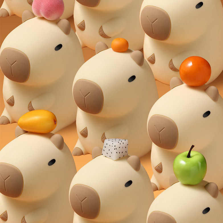 Cartoon Guinea Pig Silicone Table Lamp