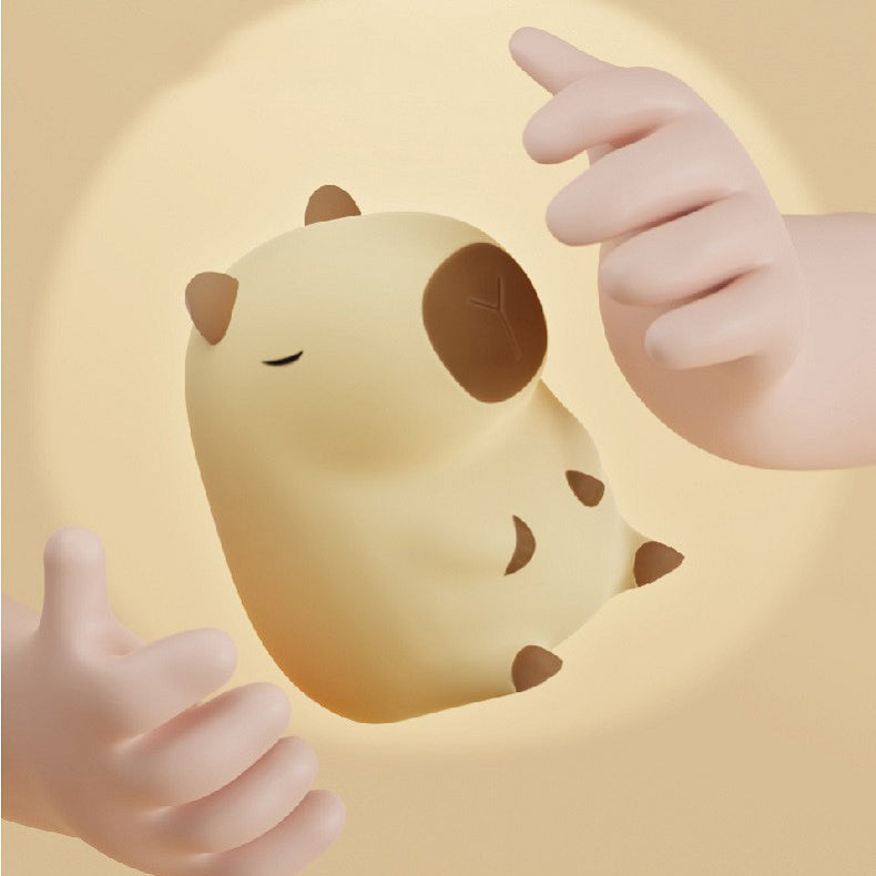 Cartoon Guinea Pig Silicone Table Lamp