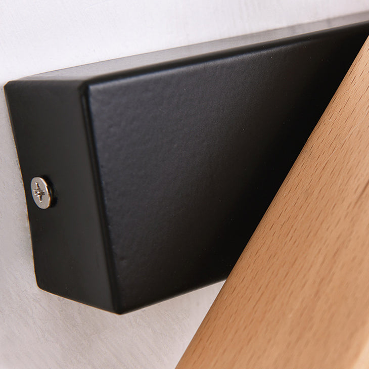 Wood Grain Aluminum Long Wall Lamp