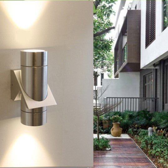 Aluminum Cylinder Up Down Outdoor Light