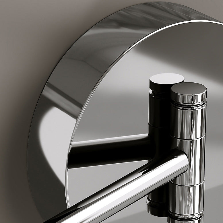 Acrylic Glass Round Displaceable Wall Lamp