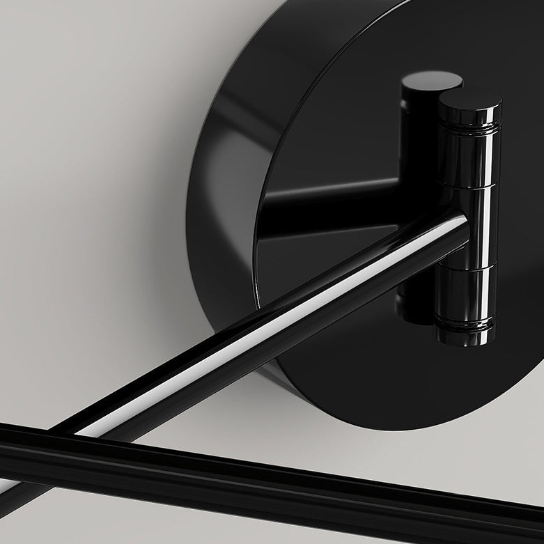 Acrylic Glass Round Displaceable Wall Lamp