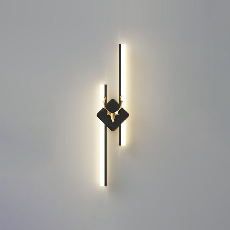 Antler Aluminum Acrylic Long Wall Lamp