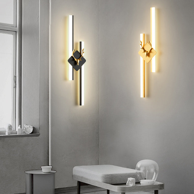 Antler Aluminum Acrylic Long Wall Lamp