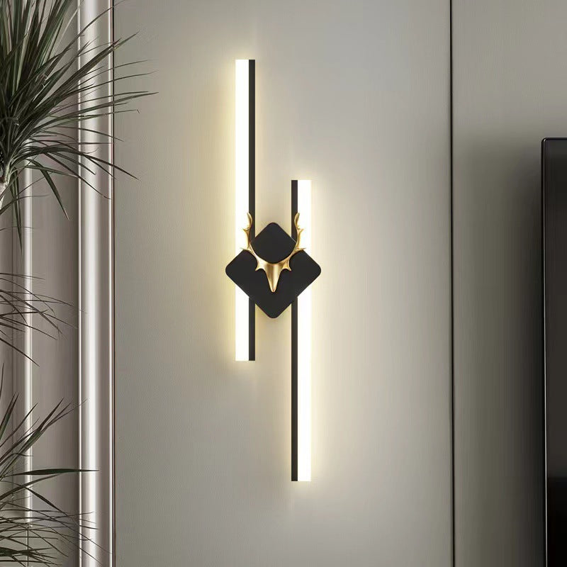 Antler Aluminum Acrylic Long Wall Lamp