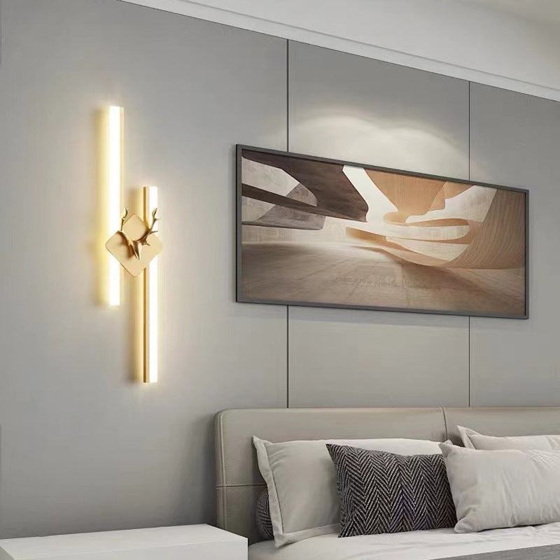 Antler Aluminum Acrylic Long Wall Lamp
